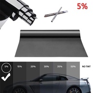 MA Car Window Tint Film Tinting Super Dark Black Limo 5% 50CM X 3M