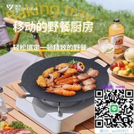 瓦斯爐戶外麥飯石烤盤卡式爐烤肉盤燒烤盤韓式鐵板燒電磁爐煎烤盤家用卡式爐