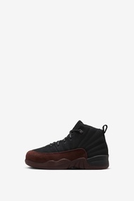 Air Jordan 12 x A Ma Maniére 小童鞋款 Black and Burgundy Crush