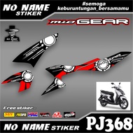MIO GEAR Striping (pj368) Sticker Sticker MIO GEAR VARIATION Sticker