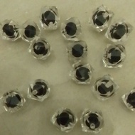 SQUARE BEADS BLACKBENING 1 POUND