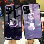 HP [K151] Realme C35 Glass Softcase - Mirror Softcase - Realme C35 Glass Softcase - Glass Softcase -