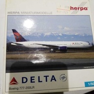Herpa Delta Boeing 777-200LR 模型飛機
