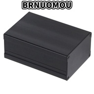 BRNUOMOU Aluminium Electric Box, Striped /Glossy Style 46*76*110mm Electric Box, Water Proof Black S