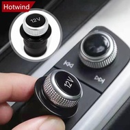 HOTWIND 12V Car Chrome Plated Plug Cover for A4 A5 A6L Q5 8W0919311 8WD919311 4H0919311 4L0919311 40