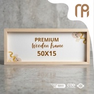 Wooden Photo Frame 15x50 CM Wooden FrameFrame Foto A2 Size 42 x 59.4 cm Natural Pine Wood Frame