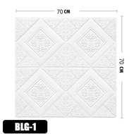 paus biru - wallpaper 3d foam / wallpaper dinding 3d motif foam