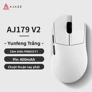 Chuột Chơi Game Không Dây AJAZZ AJ179 V2 MAX Tốc Độ Bấm 1K Thiết Kế Tiện Dụng Với Cảm Biến PAW3311 N