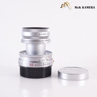 Leica Elmar-M 50mm F/2.8 Ver.II Silver Lens Yr.1996 Germany 11823 #88277