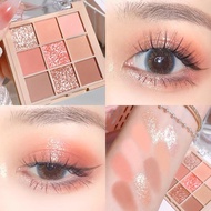 "Lucky.girl": 9 Colors-sequin eyeshadow cream Glitter Wink Star Y5CC