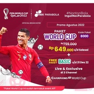 Dekoder Paket Nex Parabola Qatar 2022 Piala Dunia World Cup Promo
