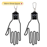 Daiya Golf Glove Hanger 2P - Dries and Keeps Gloves Clean, Prevents Deformation, Golf Glove Holder, 