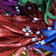 Concert rings, event rings, silk fabric ticket rings, THERMAL PRINTING, PRINTED ON REQUEST