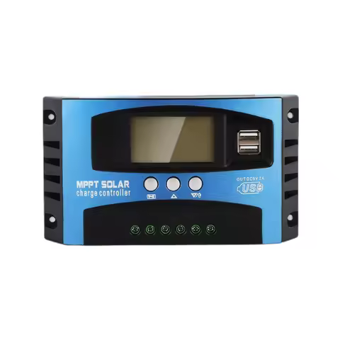 MPPT Technology Solar Controller Auto Discharge Dual USB 24V Charge Controller 5. Solar Charge