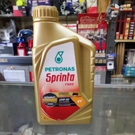 100% ORIGINAL PETRONAS SPRINTA F100 SAE 40 F900 SEMI FULLY SYNTHETIC 4T ENGINE OIL MINYAK HITAM