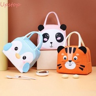 UPSTOP Cartoon  Lunch Bag,  Cloth Thermal Bag Insulated Lunch Box Bags, Convenience Portable Lunch Box Accessories Tote Food Small Cooler Bag