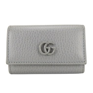 Gucci GG Marmont 鑰匙包，皮革材質 [二手]