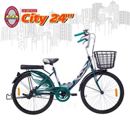 จักรยานแม่บ้าน LA Bicycle รุ่น City Steel 24