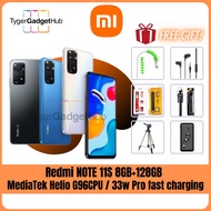 Redmi Note 11S 8GB+128GB MediaTek Helio G96CPU 33W Pro fast charging trusted brand trusted seller Murah &amp; tulen telefon