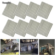 [Tooyful] 8x 1:35 Steel Shed Corrugated Sheets Architecture House Hobby Craft Building