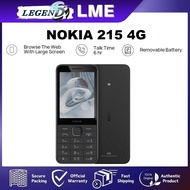 [NEW SET] Nokia 215 4G Dual Sim Original Nokia Feature Phone 1 Year Warranty