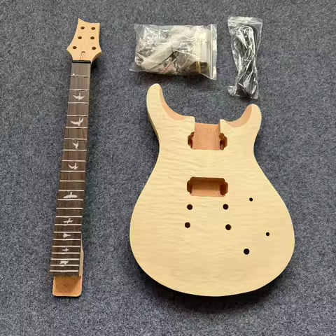 PRS Semi-finished Electric Guitar Mahogany Wood Body High-quality Handcrafted Custom Loose Parts Fly