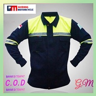 Baju Safety Proyek/Wearpack Safety/Wearpack Modist Common/Baju bengkelSeragam Proyek Semi Jaket Kuni