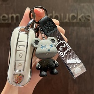 Porsche Key Case Taycan macan Parme 911 718