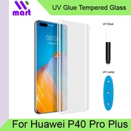 Huawei P40 Pro Plus UV Tempered Glass Full Glue Liquid / UV Glue and UV Light ( P40 Pro+ )
