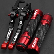 Motorcycle Aluminum Adjustable Brake Clutch Lever Handlebar Grips End For Honda CB300F CB300 F CB 30