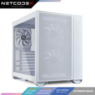 LIAN LI O11 AIR MINI White SPCC / Aluminum / Tempered Glass ATX Mini Tower Computer Case -- O11AM-W 