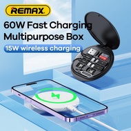15W Multipurpose Wireless Charger and Fast Charging Cable Set RP-W80