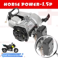 49cc Engine Motorcycle 2-Stroke Motor Carburetor Pocket Bike Pull Start Engine Mini Dirt With Carbur