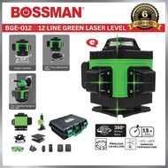 BOSSMAN Eco-Series BGE-012 12 Line Green Laser Level (3D) Green Laser Level Machine