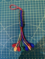 藏傳佛教長方形吉祥大號金剛結已經由密宗喇嘛開光加持可掛車內