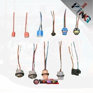 CAR HEADLIGHT BULB SOCKET FOR H1/H3/H4 CERAMIC/H4 ORI TYPE/H7/H8/H11/HB3/HB4/T10/T20 1 PIN & 2 PIN/1