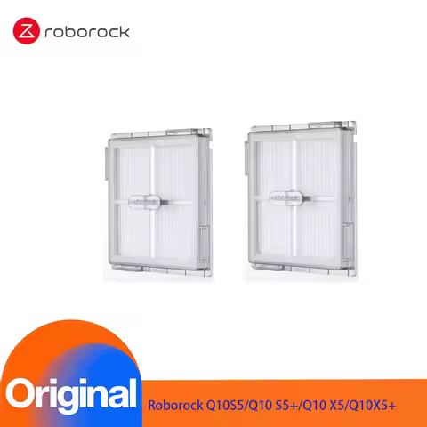 Original Roborock Washable Filter for Roborock Q10 S5/Q10 S5+/Q10 X5/Q10 X5+ Robot Vacuum Cleaner,Ro