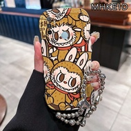 MHKEID Casing Hp Untuk OPPO A53 2020 A53s A32 A33 2020 A11s Case Casing model Monster lucu Anti Drop