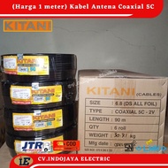 Kabel Antena Tv Kitani Coaxial RG6/5C Kitani 100 Yard