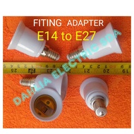 FITTING CONVERTER E14 to E27