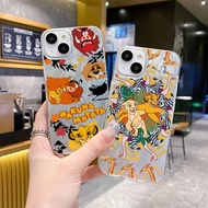 Disney The Lion King Simba Big Hole Clear Father Laser Cell Phone Case Cover For Samsung Galaxy S25 