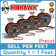 Mohawk Speaker Wire / Power Cable 8GA/4GA/16GA/12GA  Gauge - For Car Audio Speaker Woofer Amplifier 