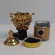 Electric switch Mabkhara With Bakhoor/ incense / Gaharu (Bakhoor) burner / Easy and safe use