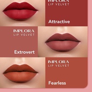 [CODE Q6vzd] IMPLORA LIP VELVET | Lip CREAM IMPLORA LIPSTICK BPOM ORIGINAL