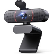 EMEET C960 4K Webcam for PC, 4K UHD Sony Sensor, TOF Auto Focus, Dual AI Noise-Cancelling Mics, Auto