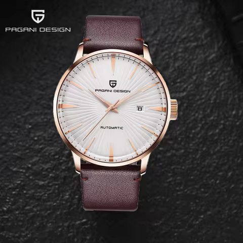 New PAGANI DESIGN Men's Watch Fashion Sports Luxury Men's Stainless Steel Automatic Mechanical Watch
