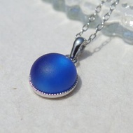 柔和玻璃 (Fuwa【Sora】) 鍊墜項鍊【可選尺寸】【訂製生產】