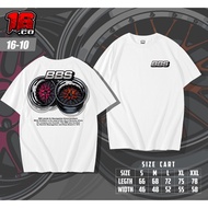 BBS Rim T-Shirt BBS Stance Rim T-Shirt Men's T-Shirt Automotive T-ShirtWanita Distro T-Shirt 16.CO C