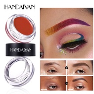 Eyebrow Dye 8 Colors 2 in 1 Certain Type Eyebrow Wax Dye Eyebrow Cream HANDAIYAN Eyebrow Wax Dye Eye