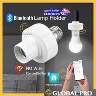 SMART Light Bulb Holder E27 Lamp Holder Wireless Lamp Bluetooth Lamp App Control Light Bulb Adapter 